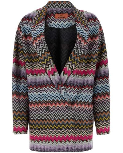 Missoni Jackets And Vests - Grey