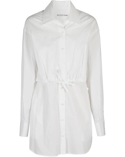T By Alexander Wang Double Layered - White