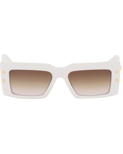 Balmain Impérial Sunglasses - White