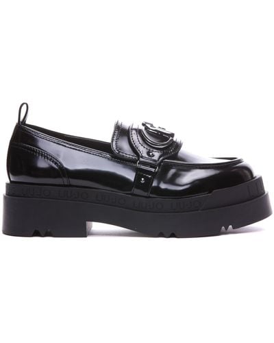 Liu Jo Flat Shoes - Black