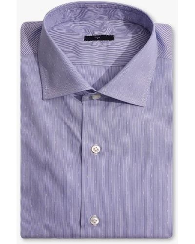 Larusmiani Classic Shirt Shirt - Purple