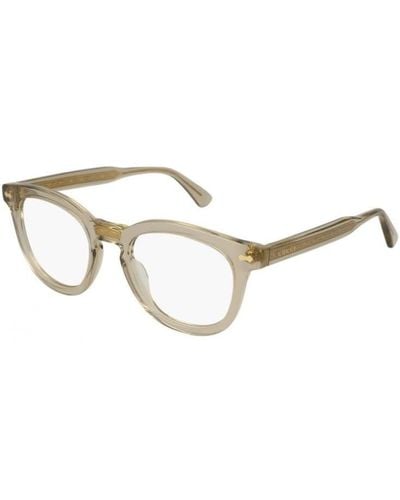 Gucci Gg0183O Glasses - Metallic
