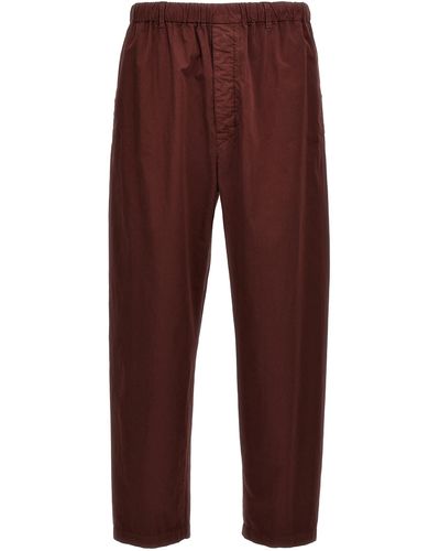 Lemaire Relaxed Trousers - Purple