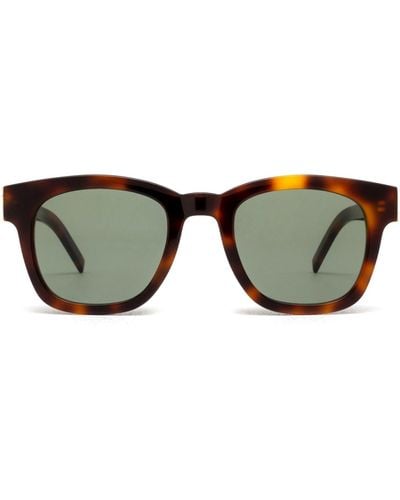 Saint Laurent Sl M124 Havana Sunglasses - Multicolour
