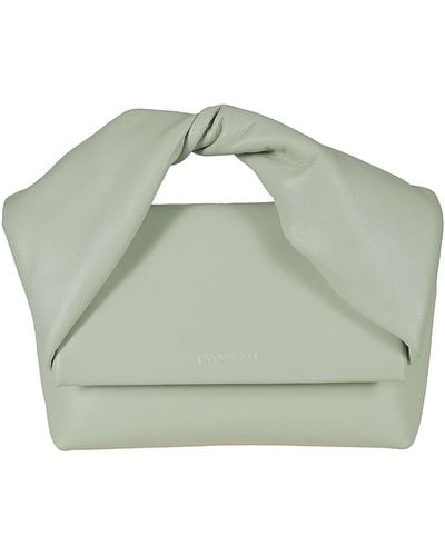 JW Anderson Twister Medium Top Handle Bag - Green