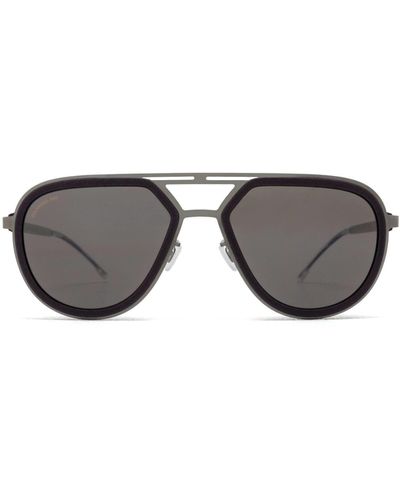 Mykita Cypress Sun Mh60-slate Grey/shiny Graphite Sunglasses - Gray