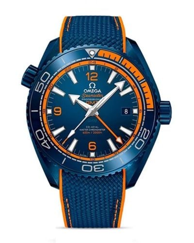 Omega Seamaster Planet Ocean 600m Co-axial Master Chronometer Gmt Big Blue 45,5 Mm Watches