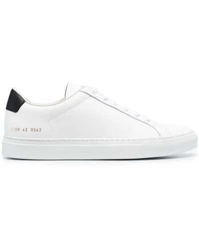 Common Projects Retro Classic Leather Sneakers - White