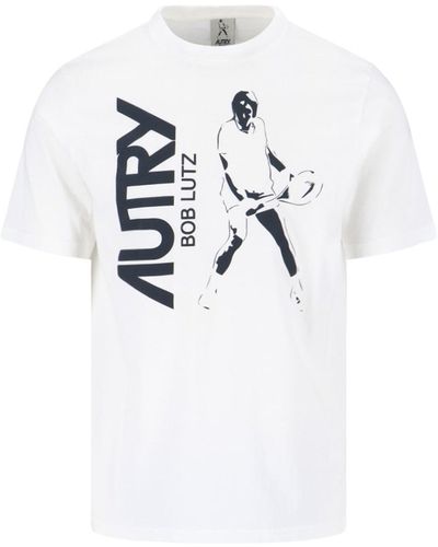 Autry T-shirt "bob Lutztinto" - White