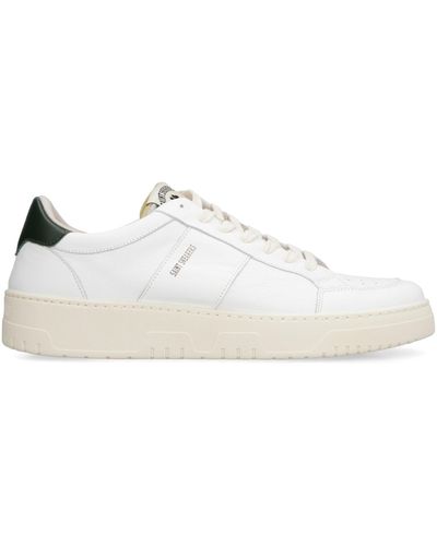 SAINT SNEAKERS Golf Leather Low-Top Sneakers - White