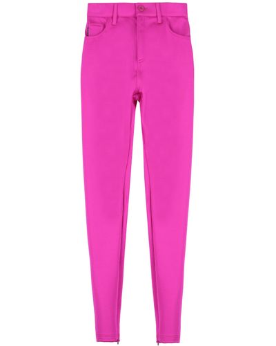 Balenciaga Stretch Skinny Pants - Pink