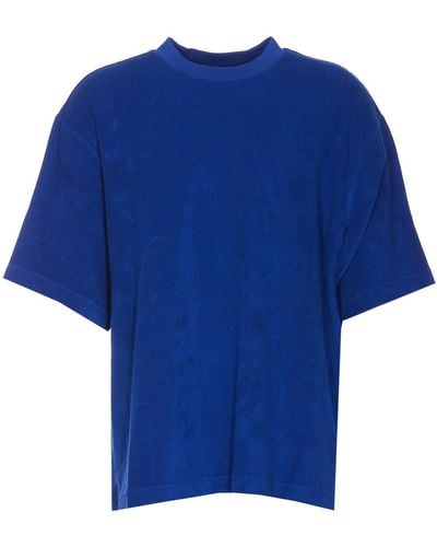 Burberry T-Shirts And Polos - Blue