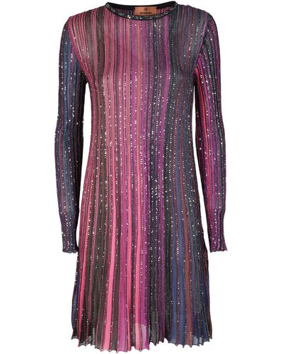 Missoni Dress - Purple