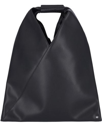 MM6 by Maison Martin Margiela 'japanese' Small Tote Bag - Black