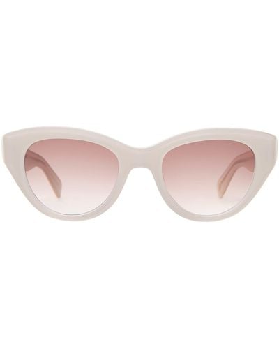 Garrett Leight Dottie Sun Peony Sunglasses - Pink