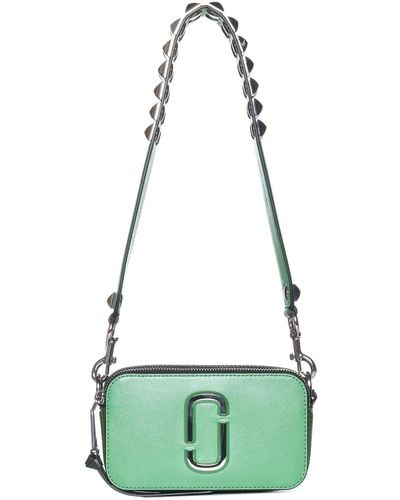 Marc Jacobs The Snapshot Leather Camera Bag - Green