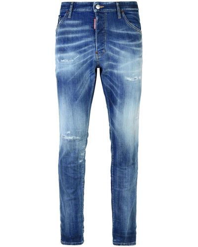 DSquared² Cool Guy Cotton Denim Jeans - Blue