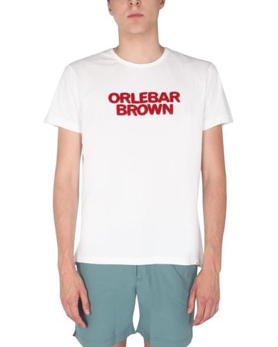 Orlebar Brown Sammy Ob Towelling T-shirt - White