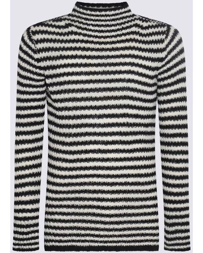Dries Van Noten And Wool And Cashmere Sweater - Black