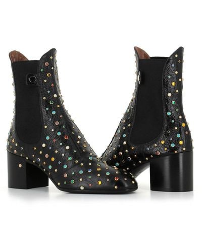 Laurence Dacade Boot Angie Studs - Black
