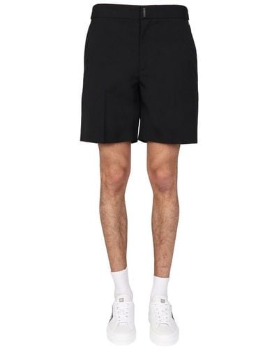 Givenchy Zippered Pockets Shorts - Black
