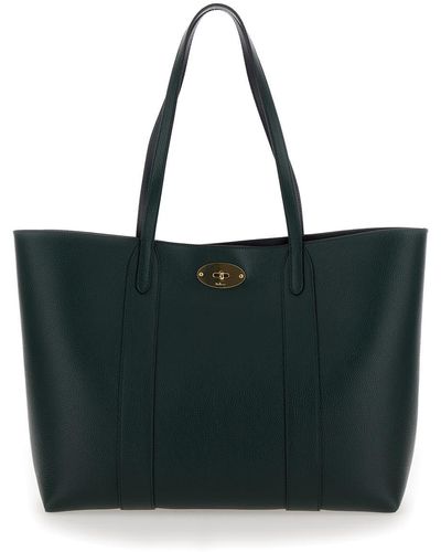 Mulberry Bayswater Tote Small Classic Grain - Black