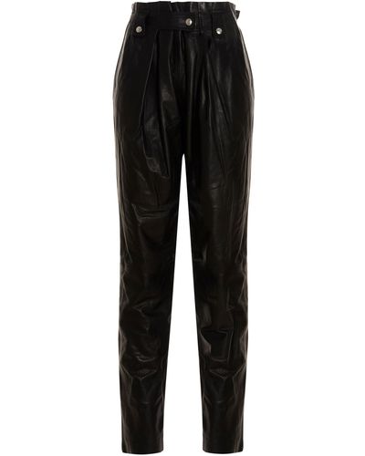IRO Leather Pants - Black