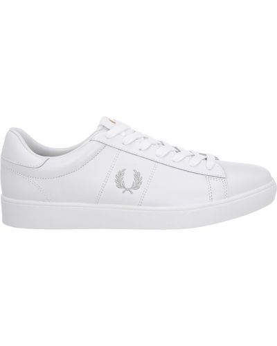 Fred Perry Spencer Leather Sneakers - White