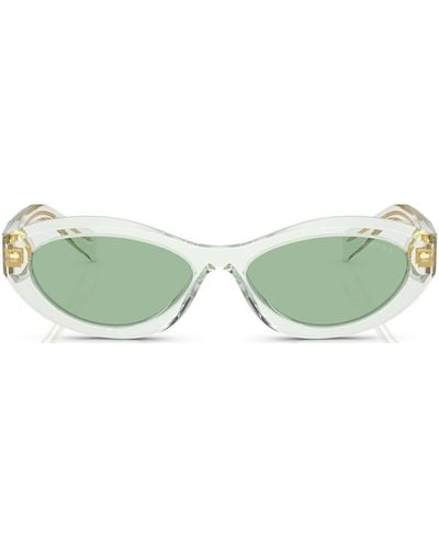 Prada Round Frame Sunglasses - Green