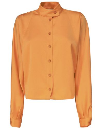 Genny Guru Collar Shirt - Orange