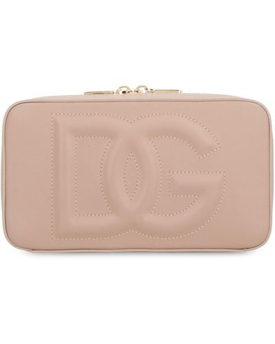 Dolce & Gabbana Dg Logo Leather Camera Bag - Multicolor