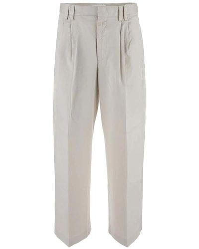 Closed Hobart Wide Trousers - Grey