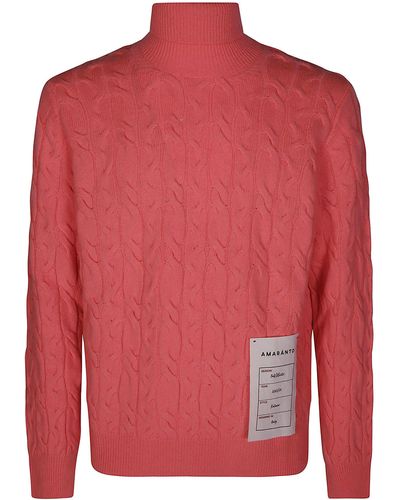 Salmon top turtleneck mens