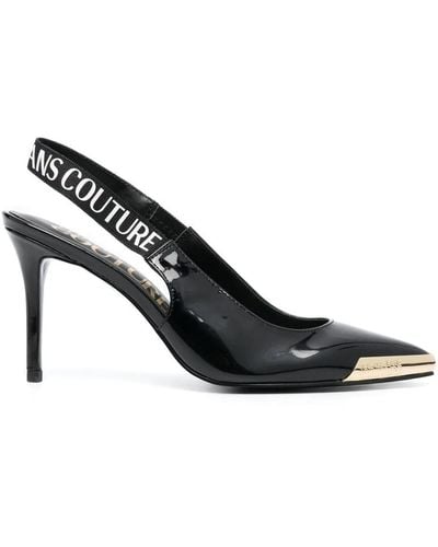 Versace Fondo Scarlet Dis S52 Pumps Shoes - Black