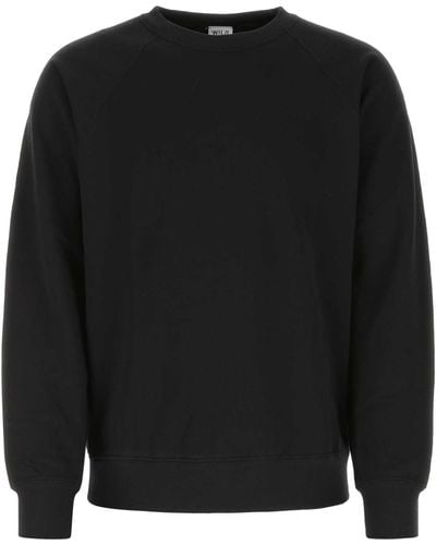 WILD DONKEY Black Cotton Blend Sweatshirt