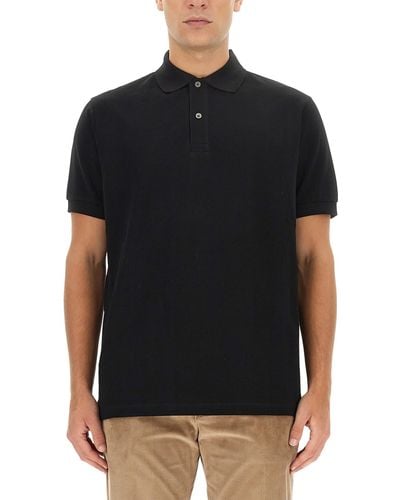 Paul Smith Regular Fit Polo Shirt - Black