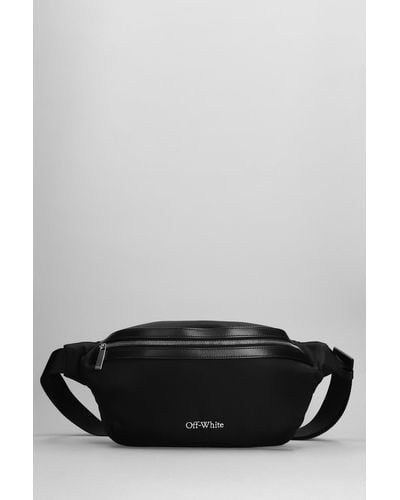 Off-White c/o Virgil Abloh Waist Bag In Black Polyamide - Grey