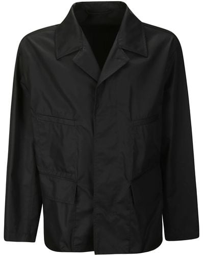 Lemaire 4 Pocket Overshirt - Black