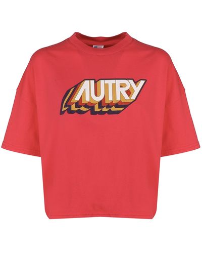 Autry Aerobic T-shirt - Red