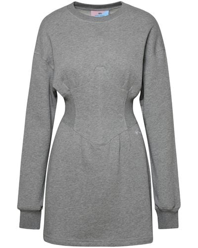 Chiara Ferragni Cotton Dress - Gray