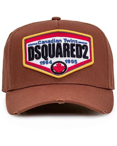 DSquared² Baseball Cap With Patch - Red