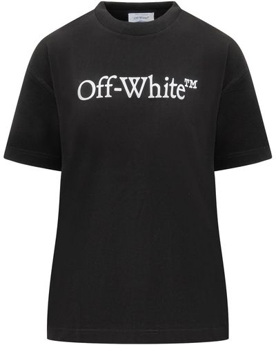 Off-White c/o Virgil Abloh Big Logo T-Shirt - Black