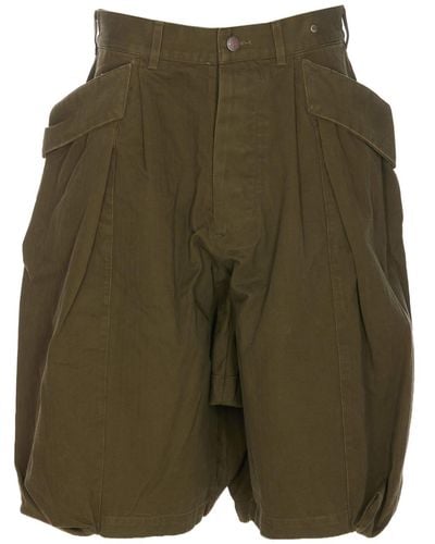 R13 Jesse Multipocket Shorts - Green