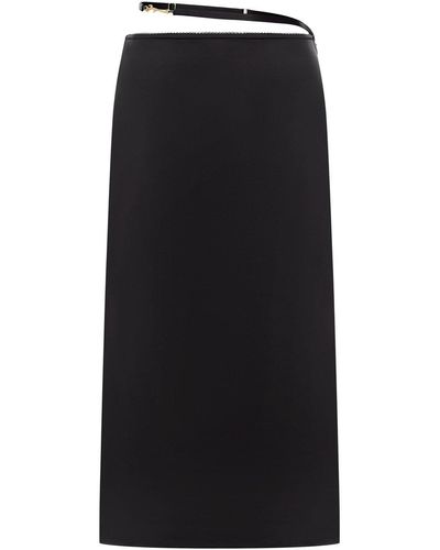 Jacquemus Midi Skirts - Black