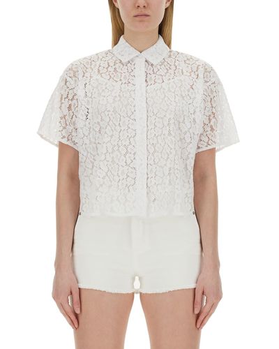 MICHAEL Michael Kors Lace Shirt - White