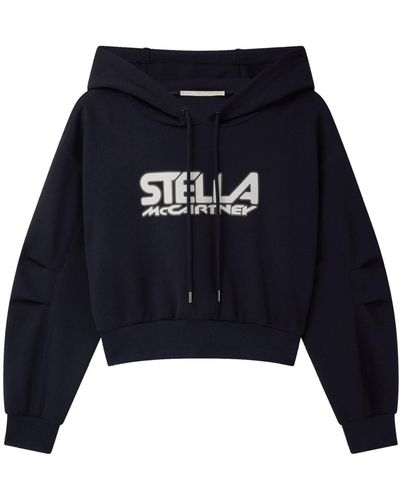 Stella McCartney Scuba Logo Sweatshirt - Blue