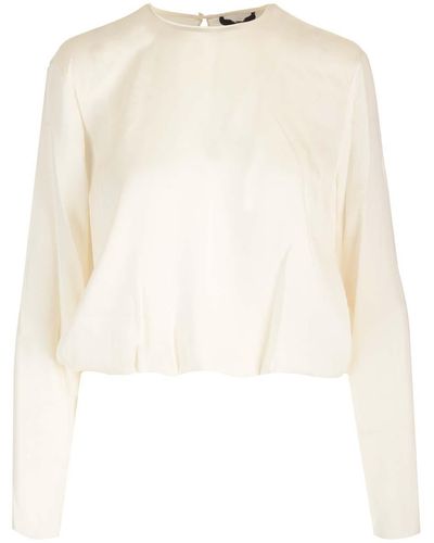 Theory Satin Blouse - White