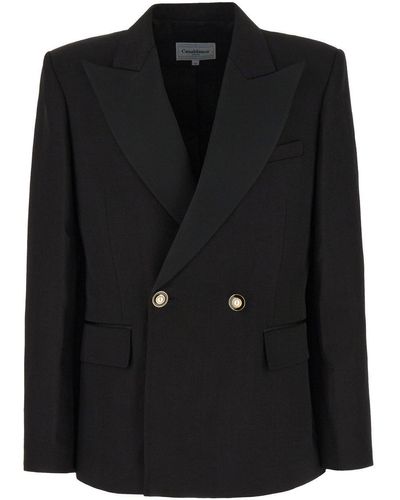 Casablanca Tuxedo Jacket - Black