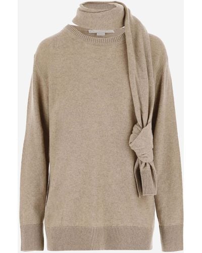 Stella McCartney Wool And Cashmere Jumper - Natural
