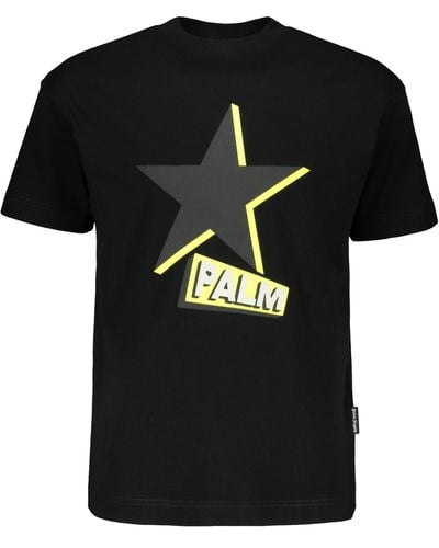 Palm Angels Cotton T-shirt - Black